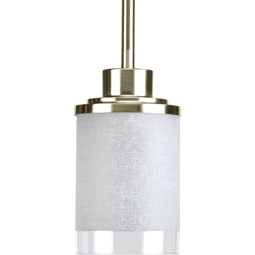 Alexa One Light Mini Pendant in Brushed Nickel