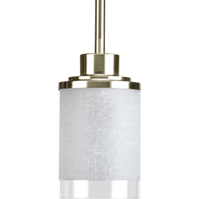 Alexa One Light Mini Pendant in Brushed Nickel