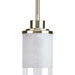Alexa One Light Mini Pendant in Brushed Nickel