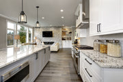 Burren 1 Light 8.75" Pendant in Matte Black in a room setting