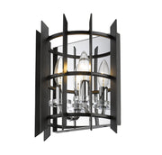 Haake 2 Light 9.12" Wall Sconce in Chrome