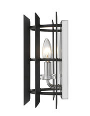 Haake 2 Light 9.12" Wall Sconce in Chrome