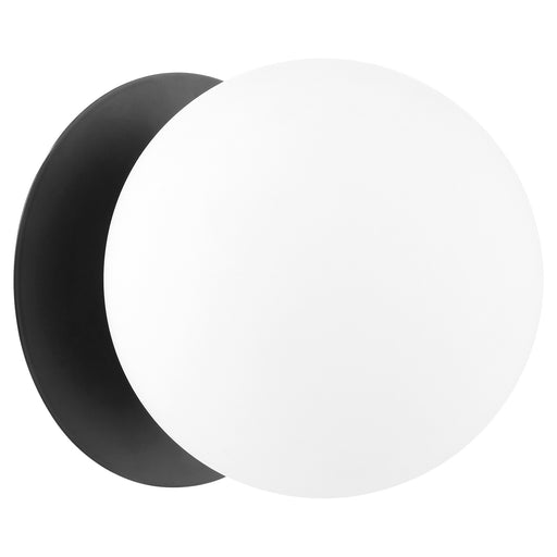 Jasper 1 Light Globe Wall or Ceiling Mount in Matte Black