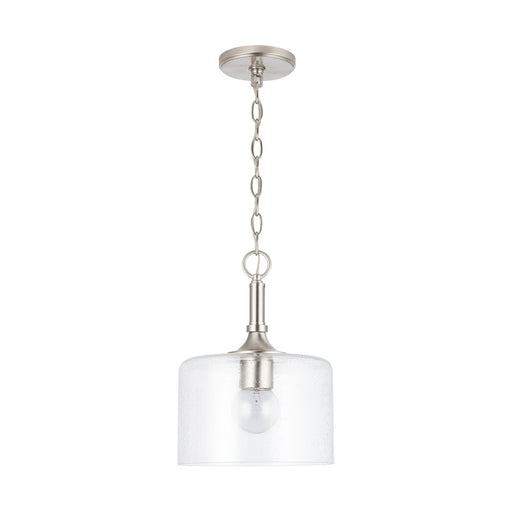 Carter Pendant in Brushed Nickel