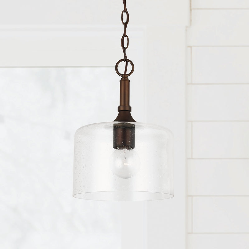Carter Pendant in Bronze