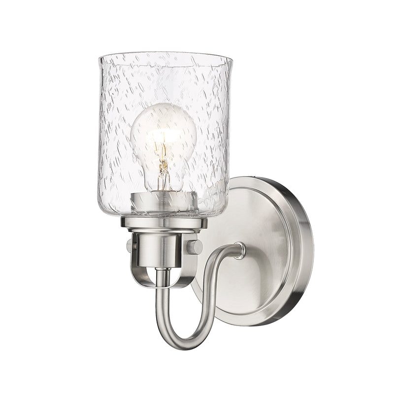 Kinsley 1 Light 5.25" Wall Sconce in Brushed Nickel