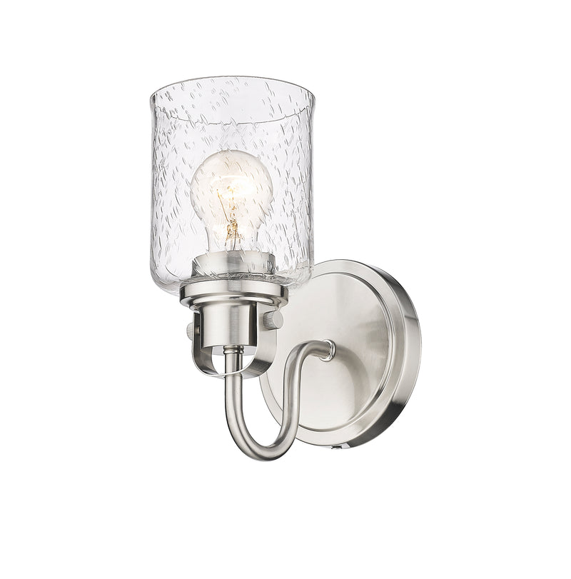 Kinsley 1 Light 5.25" Wall Sconce in Brushed Nickel