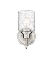 Kinsley 1 Light 5.25" Wall Sconce in Brushed Nickel