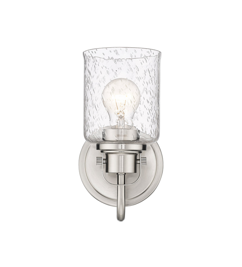 Kinsley 1 Light 5.25" Wall Sconce in Brushed Nickel