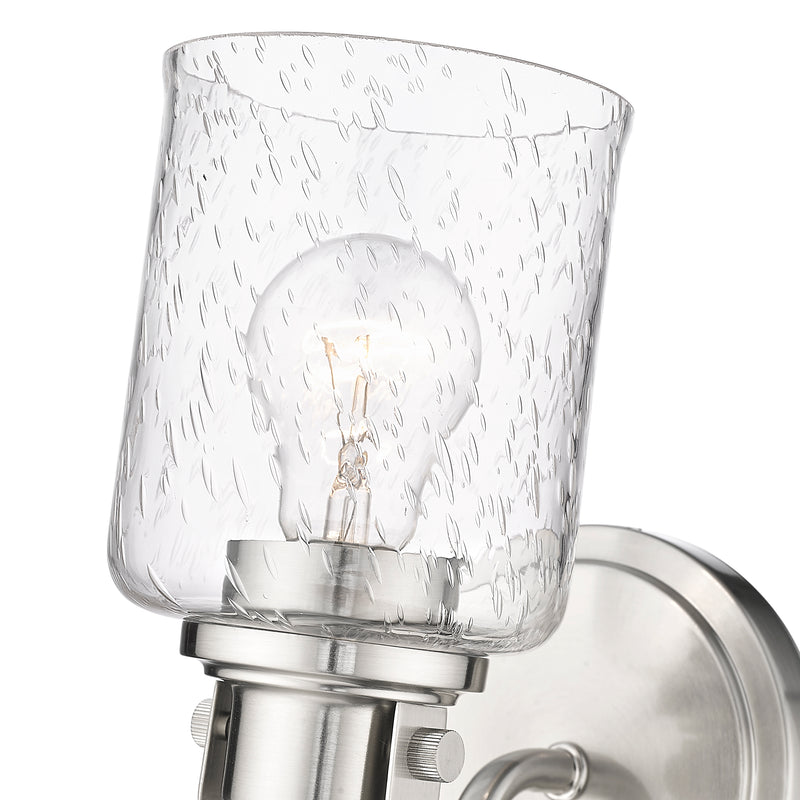 Kinsley 1 Light 5.25" Wall Sconce in Brushed Nickel