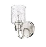 Kinsley 1 Light 5.25" Wall Sconce in Brushed Nickel