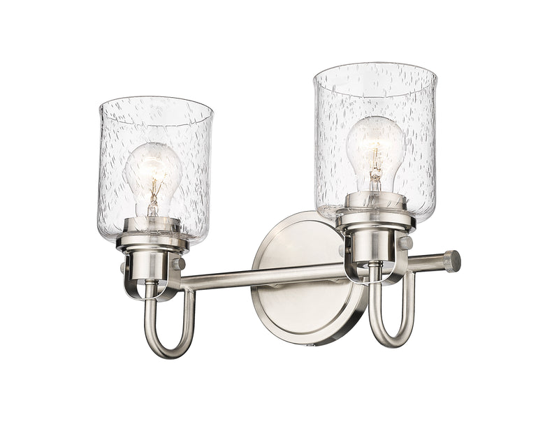 Kinsley 2 Light 14.5" Vanity in Brushed Nickel