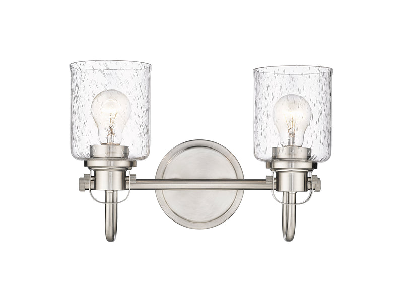 Kinsley 2 Light 14.5" Vanity in Brushed Nickel