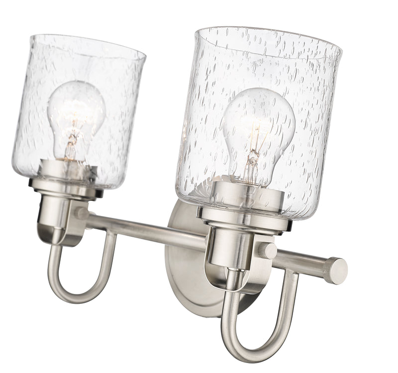 Kinsley 2 Light 14.5" Vanity in Brushed Nickel