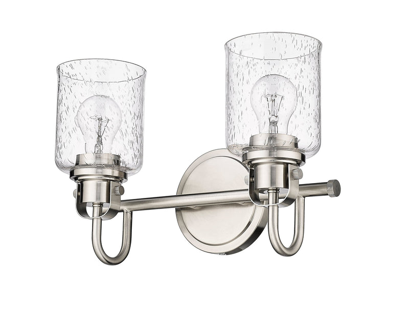 Kinsley 2 Light 14.5" Vanity in Brushed Nickel