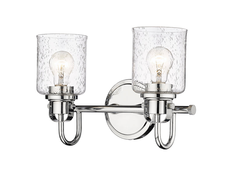 Kinsley 2 Light 14.5" Vanity in Chrome
