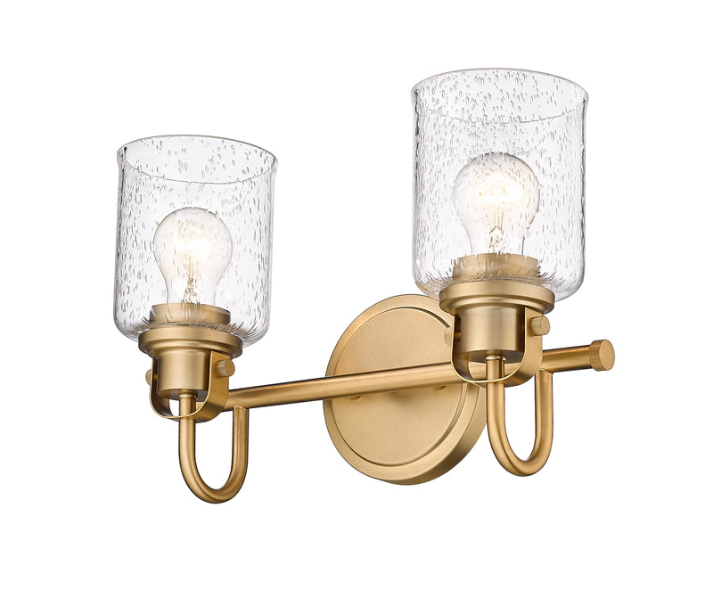 Kinsley 2 Light 14.5" Vanity in Heirloom Gold