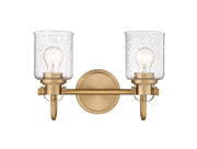 Kinsley 2 Light 14.5" Vanity in Heirloom Gold