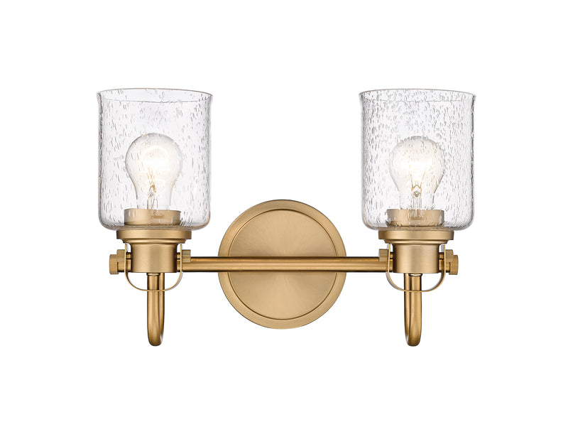 Kinsley 2 Light 14.5" Vanity in Heirloom Gold