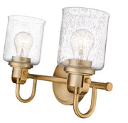 Kinsley 2 Light 14.5" Vanity in Heirloom Gold