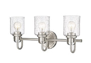 Kinsley 3 Light 22" Vanity in Brushed Nickel