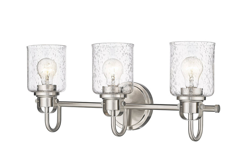 Kinsley 3 Light 22" Vanity in Brushed Nickel