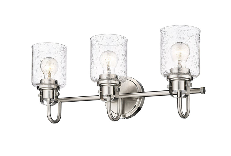 Kinsley 3 Light 22" Vanity in Brushed Nickel