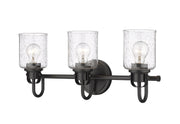 Kinsley 3 Light 22" Vanity in Matte Black