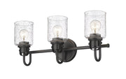 Kinsley 3 Light 22" Vanity in Matte Black