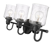 Kinsley 3 Light 22" Vanity in Matte Black