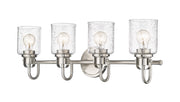Kinsley 4 Light 28" Vanity in Brushed Nickel