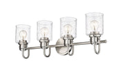 Kinsley 4 Light 28" Vanity in Brushed Nickel