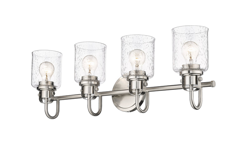 Kinsley 4 Light 28" Vanity in Brushed Nickel