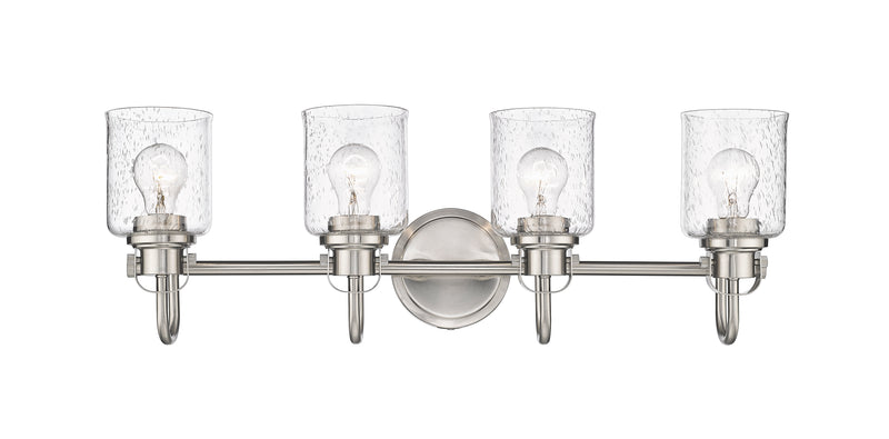 Kinsley 4 Light 28" Vanity in Brushed Nickel