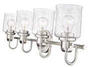 Kinsley 4 Light 28" Vanity in Brushed Nickel