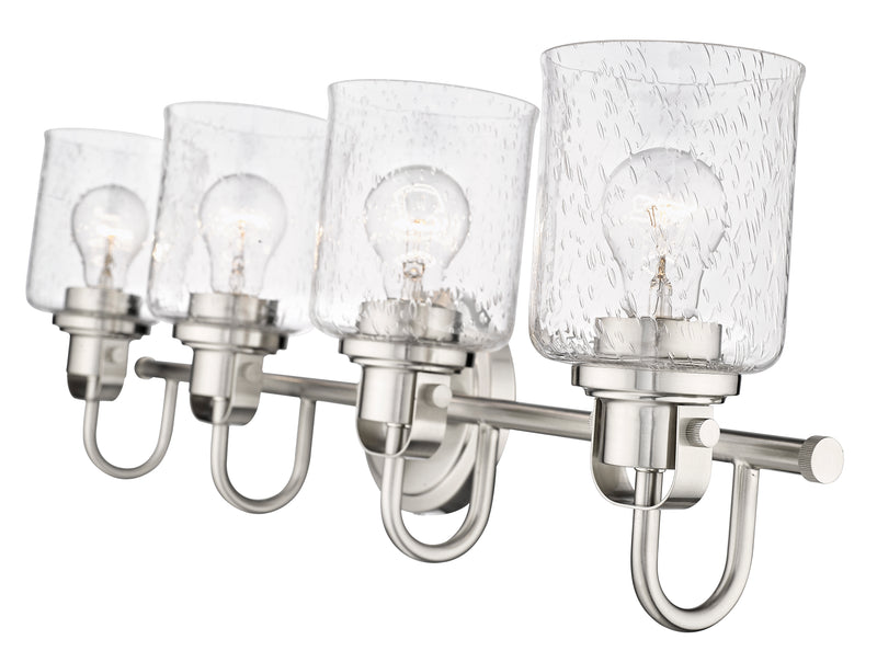 Kinsley 4 Light 28" Vanity in Brushed Nickel
