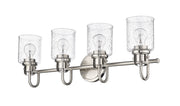 Kinsley 4 Light 28" Vanity in Brushed Nickel