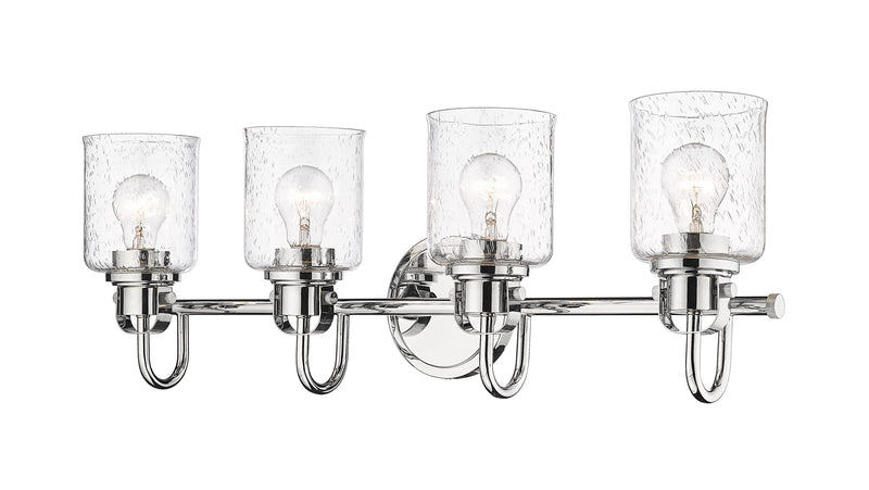 Kinsley 4 Light 28" Vanity in Chrome