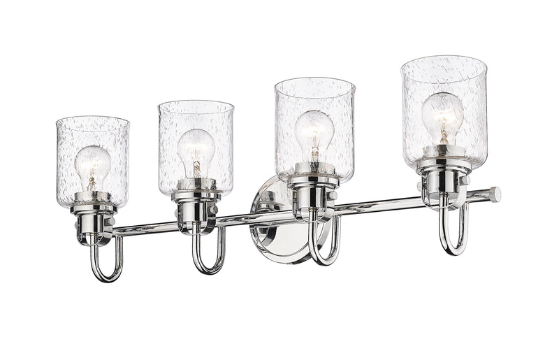 Kinsley 4 Light 28" Vanity in Chrome