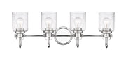 Kinsley 4 Light 28" Vanity in Chrome
