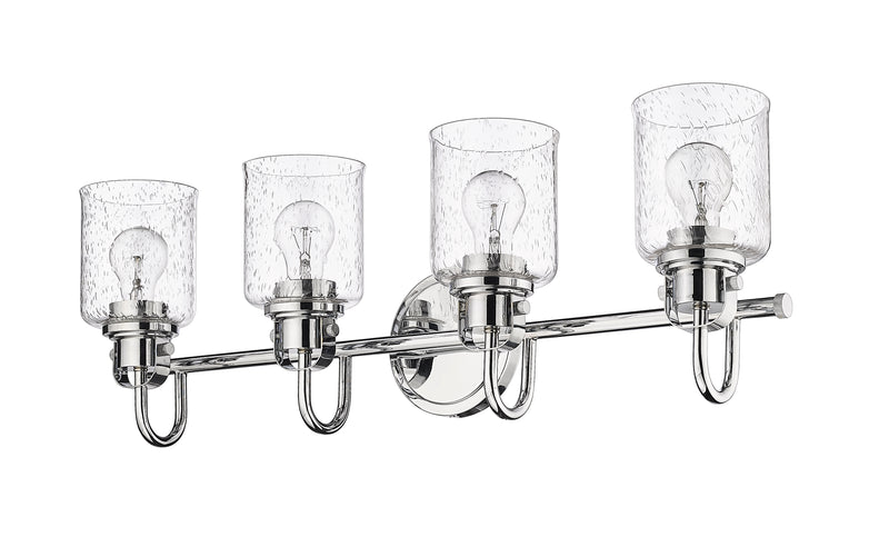 Kinsley 4 Light 28" Vanity in Chrome