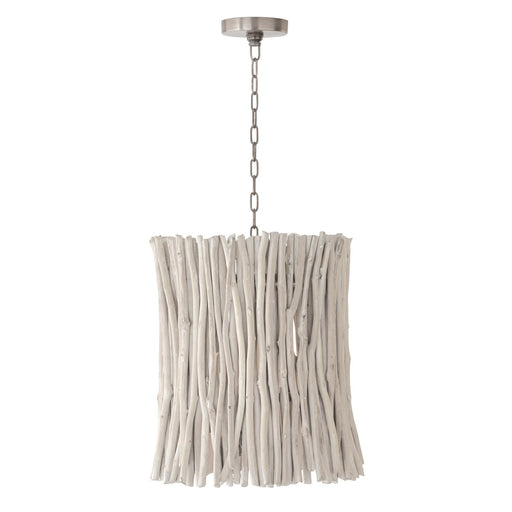 Cara 4-Light Medium Pendant in Brushed Pewter