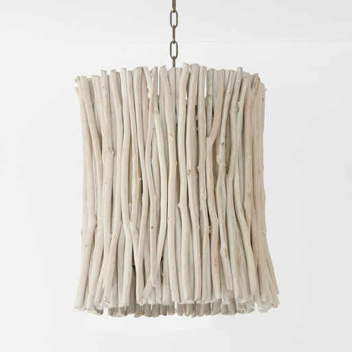 Cara 4-Light Medium Pendant in Brushed Pewter