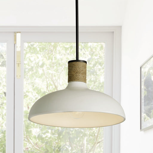 Destin Bell Pendant in Dark Pewter