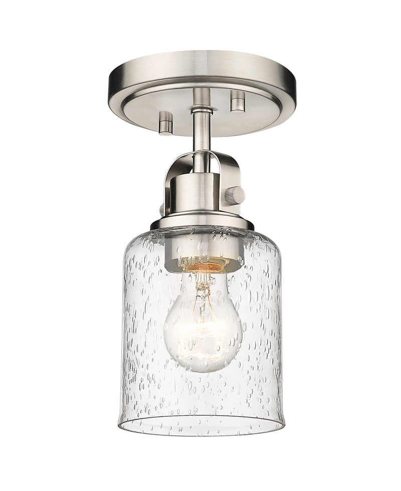 Kinsley 1 Light 5.25" Flush Mount in Brushed Nickel