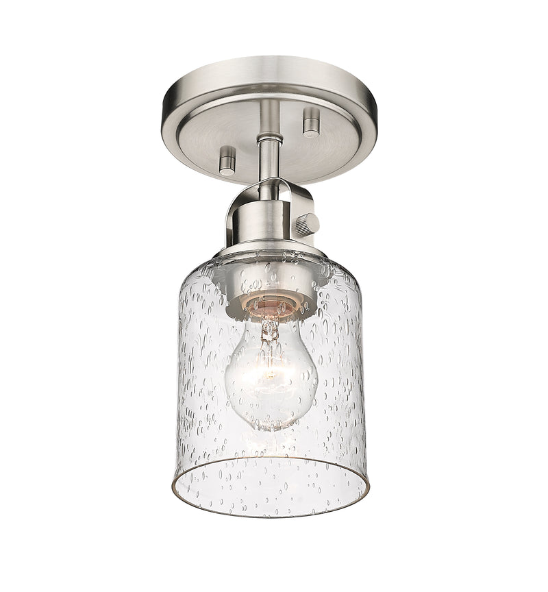 Kinsley 1 Light 5.25" Flush Mount in Brushed Nickel