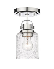 Kinsley 1 Light 5.25" Flush Mount in Chrome