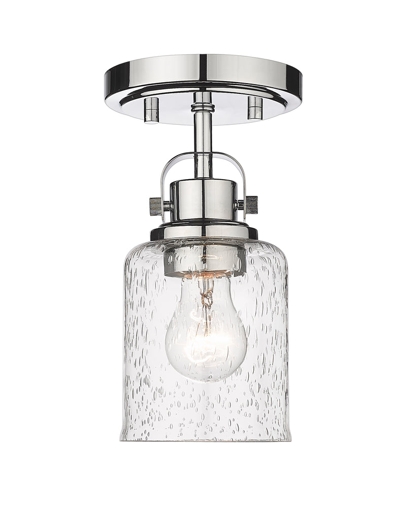 Kinsley 1 Light 5.25" Flush Mount in Chrome