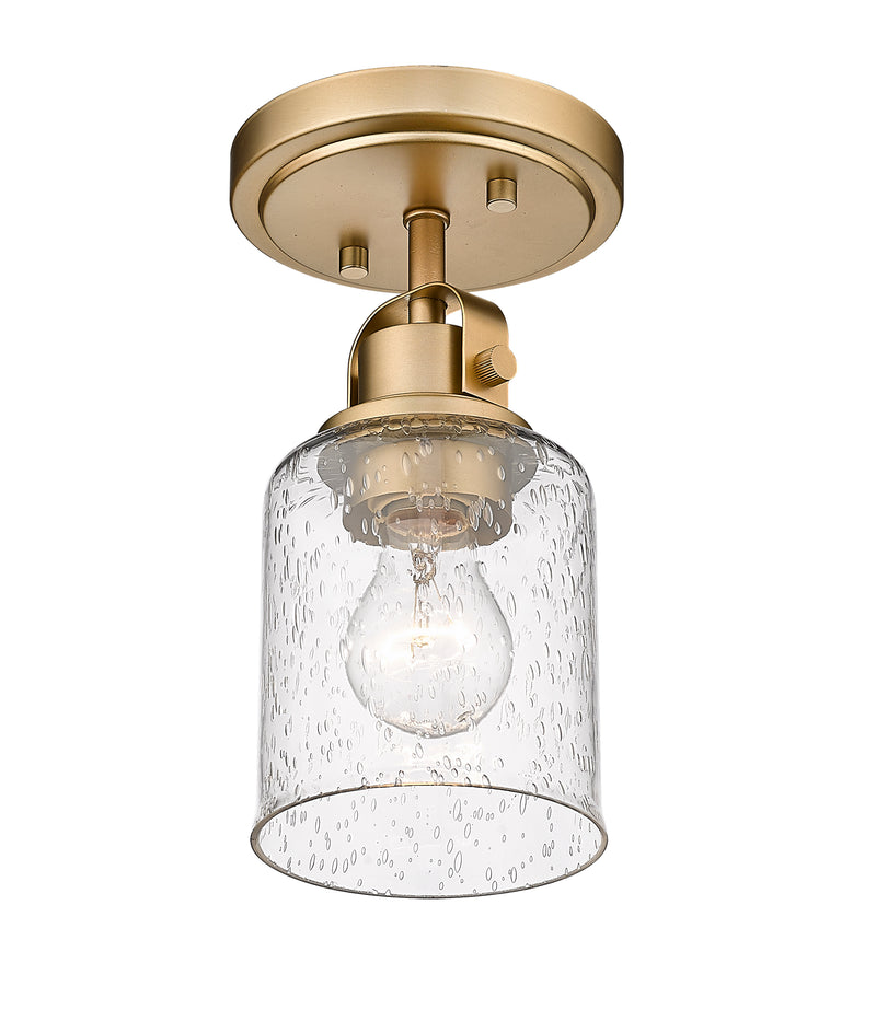 Kinsley 1 Light 5.25" Flush Mount in Heirloom Gold