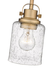 Kinsley 1 Light 5.25" Flush Mount in Heirloom Gold